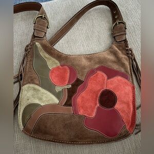 2007 Coach Leather Crossover Bag